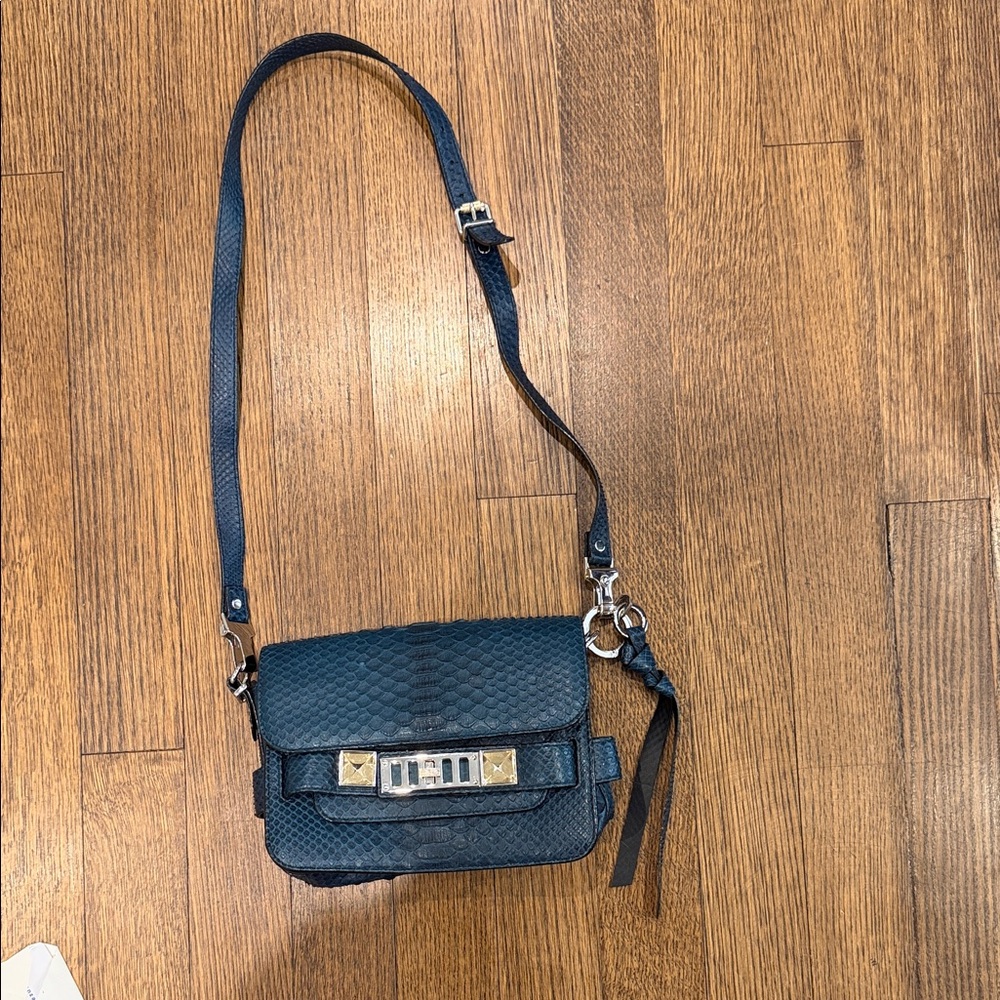 Stylish Blue Crossbody Bag